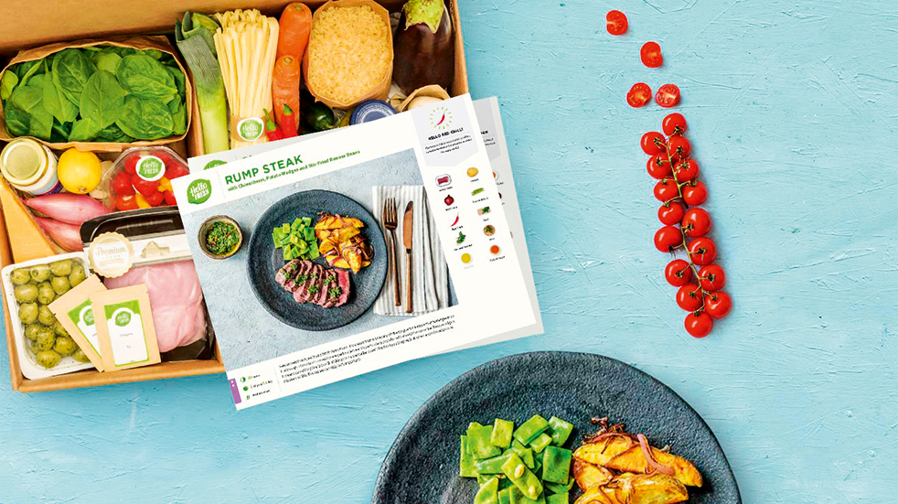 Best food recipe boxes: Hello Fresh